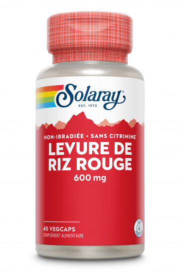 Levure de Riz Rouge 600mg Solaray