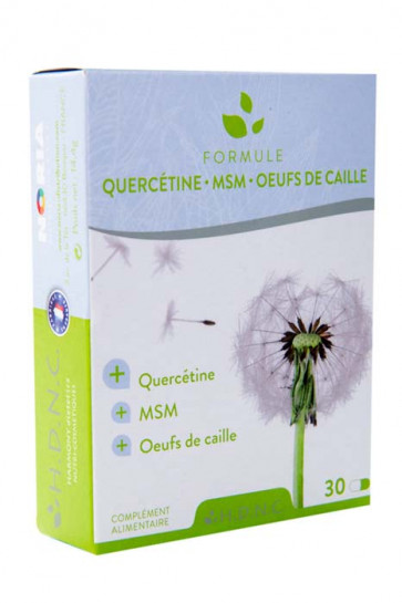 Formule Allergies Quercétine • MSM • Œufs de caille H.D.N.C