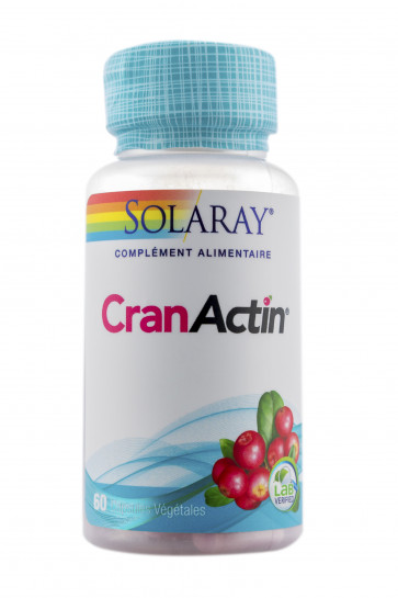 CranActin® Extrait de Canneberge AF™ 400mg Solaray