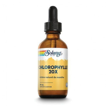 Chlorophylle liquide Solaray 20x-59 ml