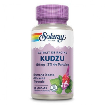 Kudzu standardisé à 2% de Daidzine Solaray
