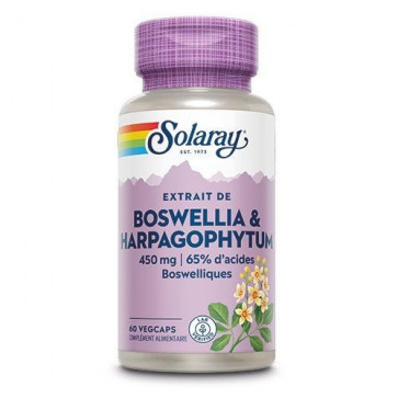 Boswellia 300mg & Harpagophytum 125mg Solaray