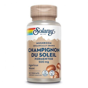 Champignon du soleil fermenté 500 mg Solaray 