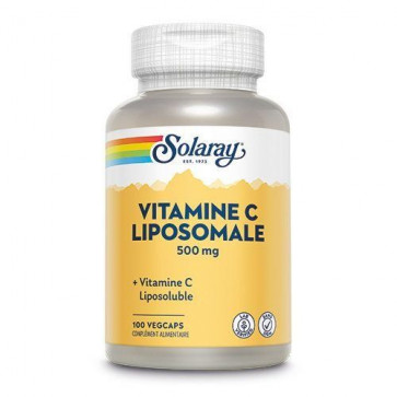 Vitamine C Liposomale 500mg Solaray 100 capsules