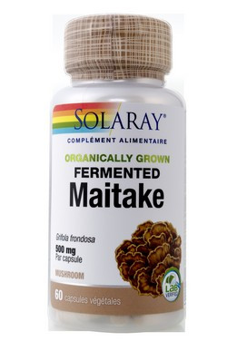 Maitake fermenté 500 mg Solaray 