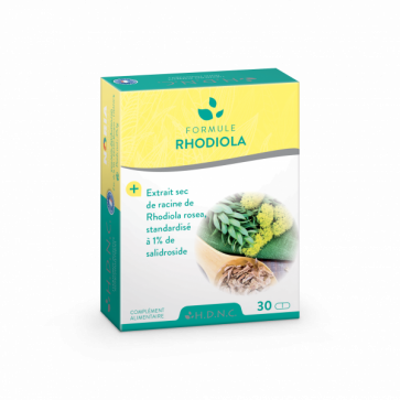 Formule Rhodiola standardisé à 1 % de salidroside H.D.N.C