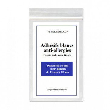Adhésifs ronds pour les aimants de 12 à 15 mm VITALGOMAG®