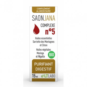 Saonjana complexe n°5 Purifiant Digestif LT Labo