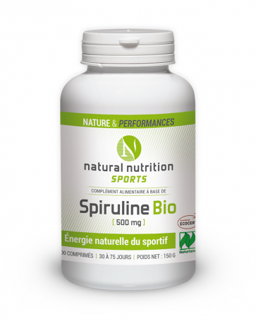 Spiruline Natural nutrition sports 300 comprimés