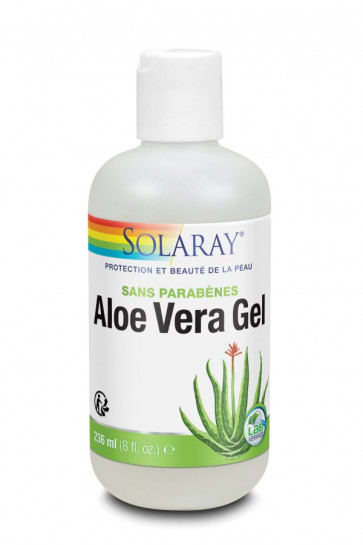 Aloe Vera Gel 236ml 98% Solaray