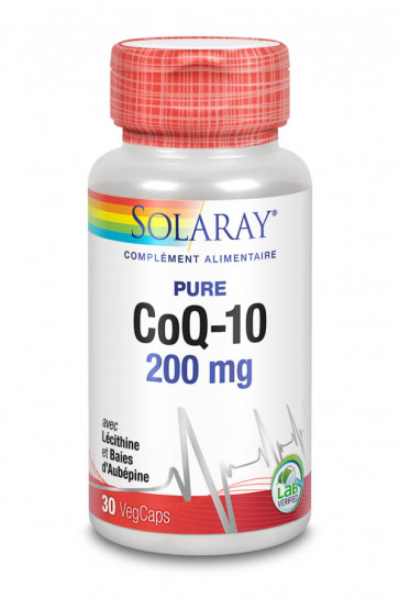 Pure Co Q10 200mg Solaray