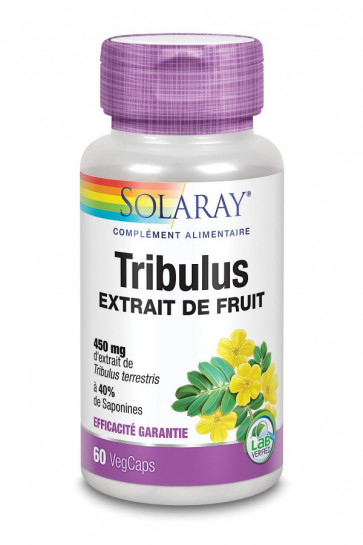 Tribulus standardisé à 40% de saponines Solaray