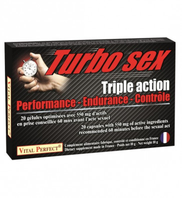 Turbo Sex vital Perfect® 20 gélules Turbo Sex vital Perfect® 20 gélules