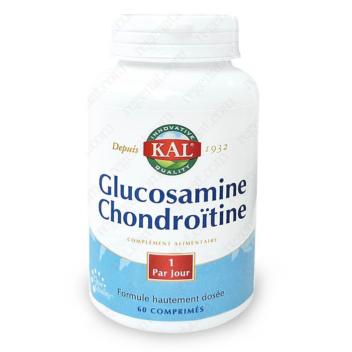Glucosamine 750mg + Chondroïtine 600mg Kal Glucosamine 750mg + Chondroïtine 600mg Kal