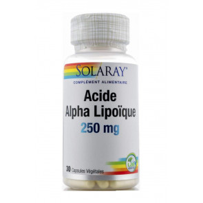 Acide Alpha Lipoïque Solaray 250mg