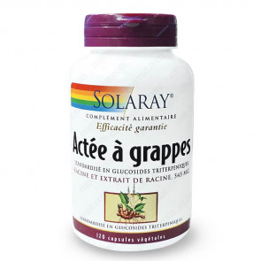 Actée à grappes standardisé 545mg Solaray