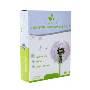 Formule Allergies Quercétine • MSM • Œufs de caille H.D.N.C