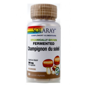 Champignon du soleil fermenté 500 mg Solaray 