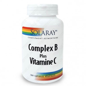 Complex B plus Vitamine C Solaray