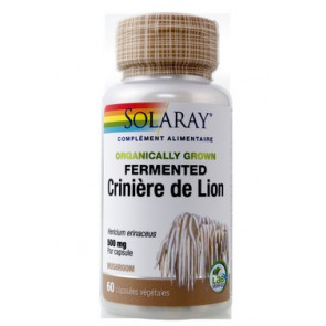 Champignon crinière de lion fermenté 500 mg Solaray 