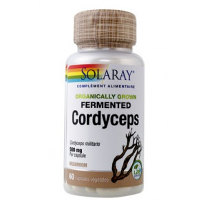 Cordyceps fermenté 500 mg Solaray 