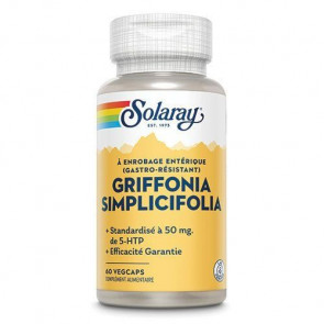 Griffonia Simplicifolia standardisé à 50mg 5-HTP Solaray 