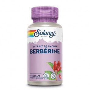 Berberine Solaray 60 capsules végétale