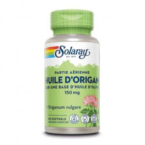 Huile d'Origan capsule Solaray