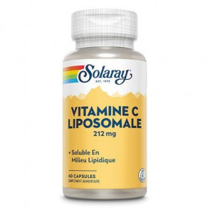 Vitamine C Liposomale 212mg Solaray 60 capsules