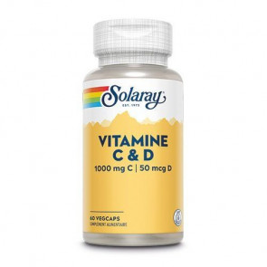 Vitamine C & D Solaray