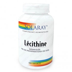 Lécithine déshuilée Solaray