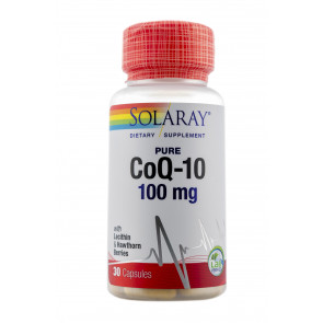 Pure Co Q10 100mg Solaray