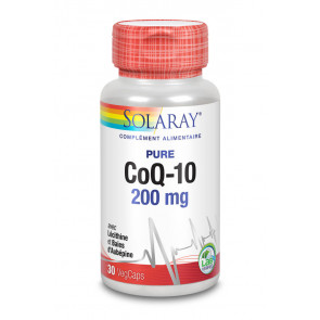 Pure Co Q10 200mg Solaray