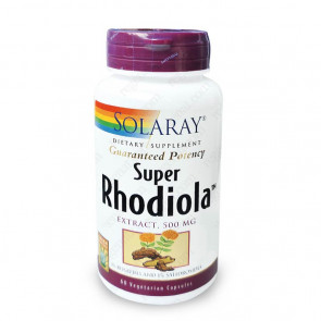 Super Rhodiola™ 500mg standardisé Solaray