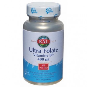 Vitamine B9 Ultra Folate 400μg Kal