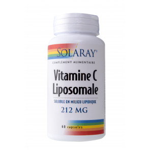 Vitamine C Liposomale 212mg Solaray 60 capsules